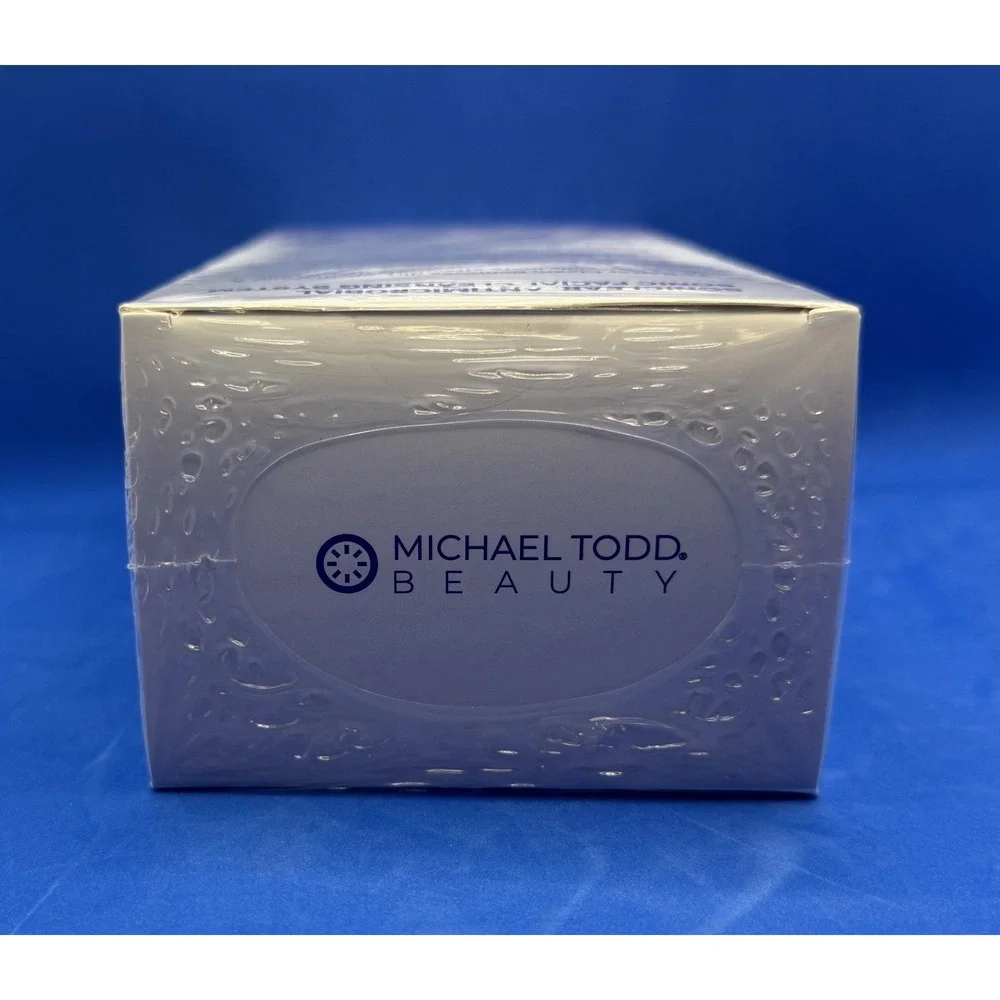 Michael Todd Beauty Soniclear Sonic Facial Cleansing Brush White Marble NEW